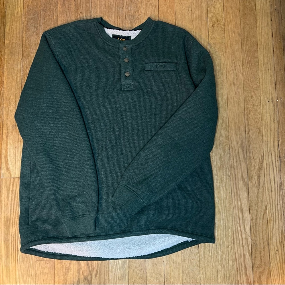 Lee Men’s Outdoor Henley Sherpa Lined - NWOT